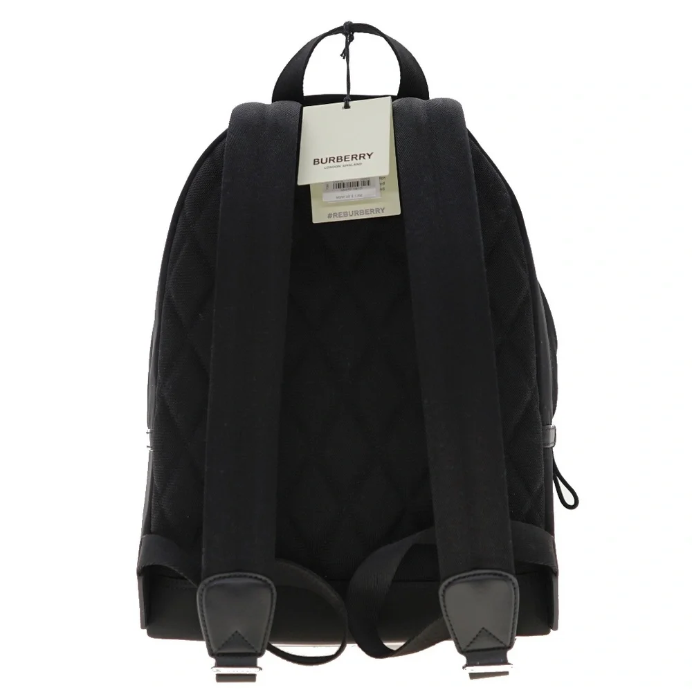 Burberry Abeydalle Backpack Black Nylon New